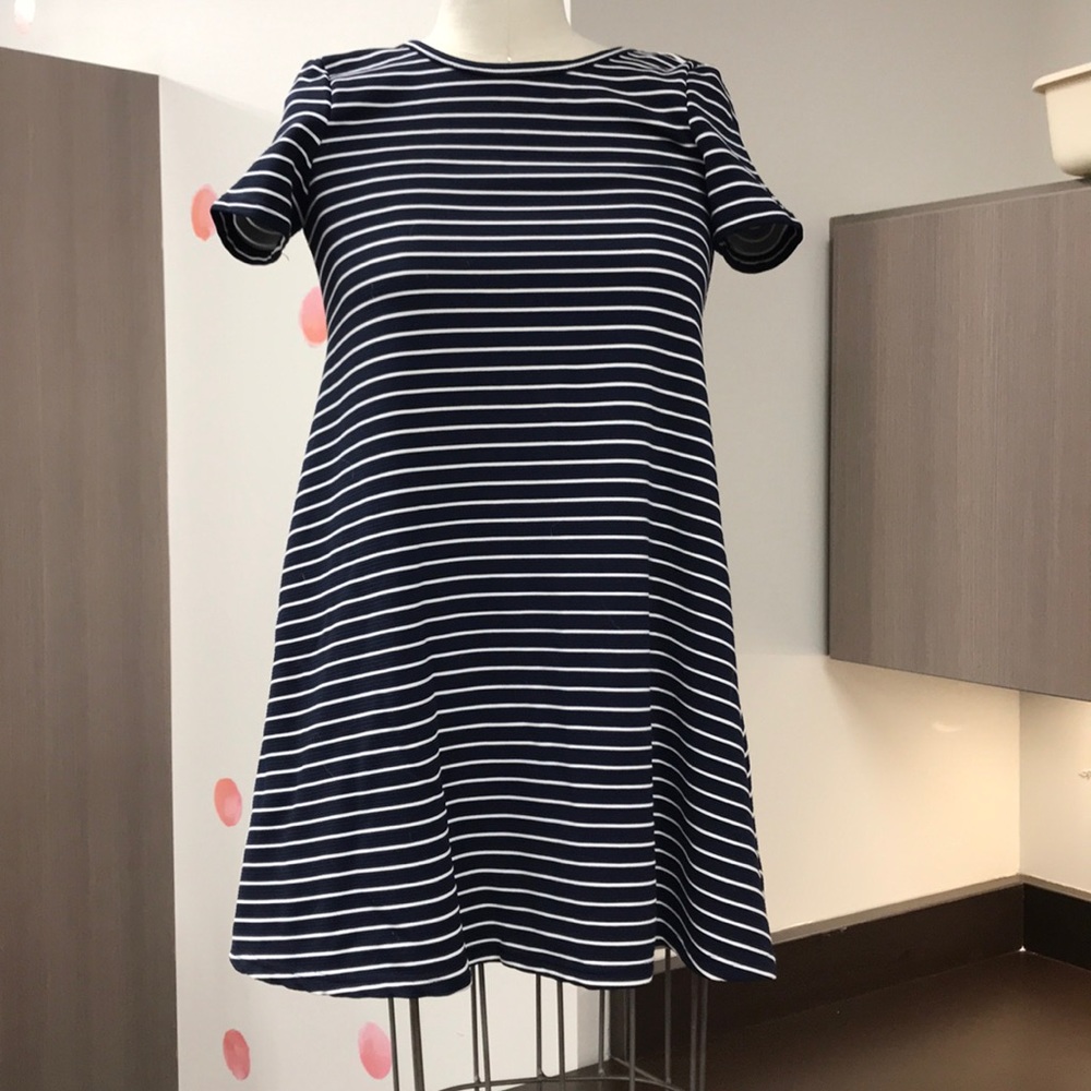 Striped Skater Dress